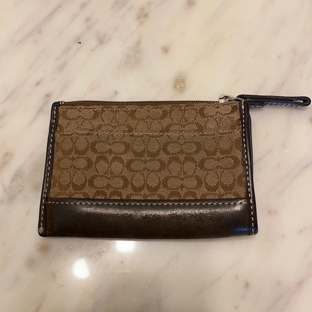 Coach coin wallet